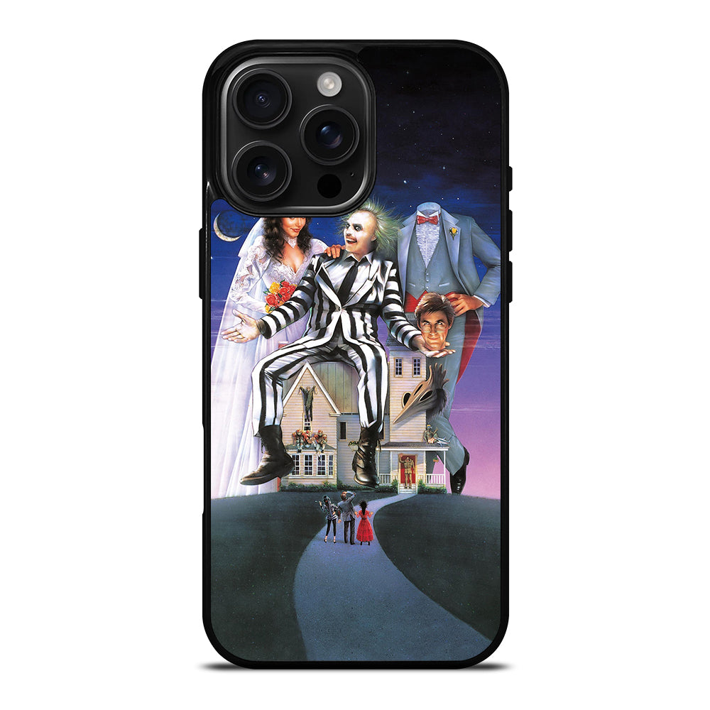 BEETLEJUICE TIM BURTON HOUSE iPhone Case Cover