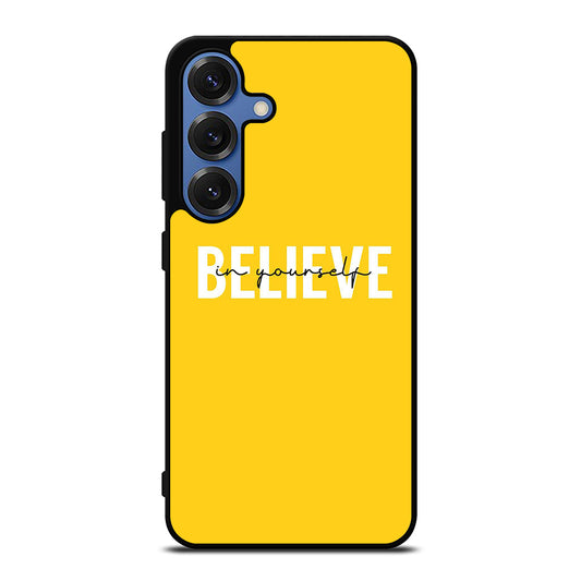 BELIEVE IN YOURSELF QUOTE Samsung Galaxy Case Cover