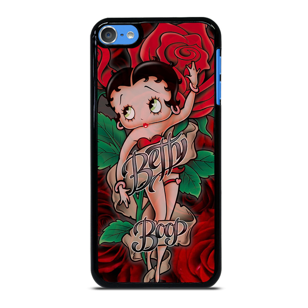 BETTY BOOP CARTOON FLOWER iPod Touch Case Cover