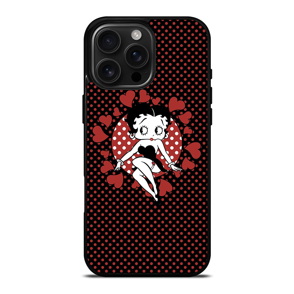 BETTY BOOP DOT iPhone Case Cover
