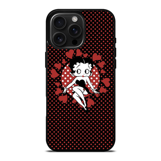 BETTY BOOP DOT iPhone Case Cover