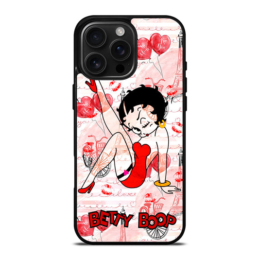 BETTY BOOP LOVE iPhone Case Cover
