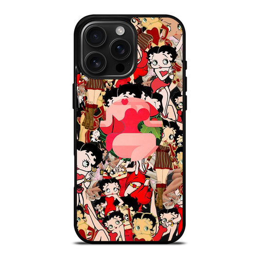 BETTY BOOP ONLY COLLAGE iPhone Case Cover