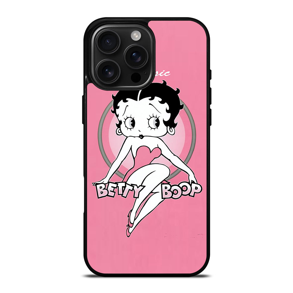 BETTY BOOP PINK iPhone Case Cover