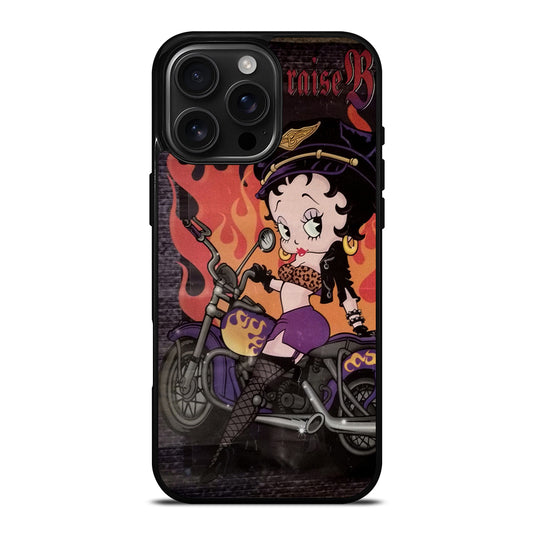 BETTY BOOP RIDE iPhone Case Cover