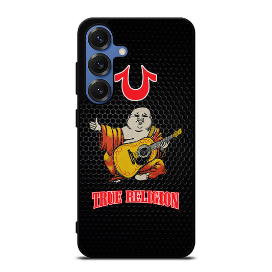 BIG BUDDHA TRUE RELIGION METAL LOGO Samsung Galaxy Case Cover