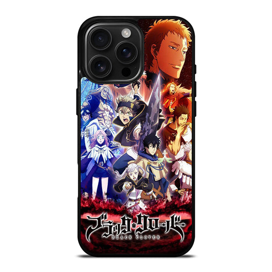 BLACK CLOVER CHARACTERS iPhone Case Cover