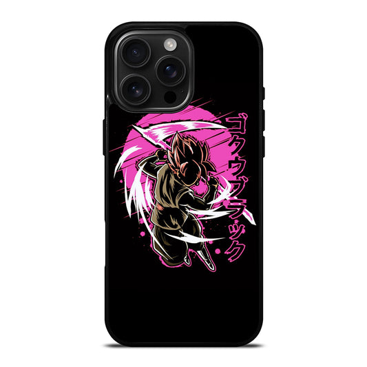 BLACK GOKU DRAGON BALL ANIME 3 iPhone Case Cover