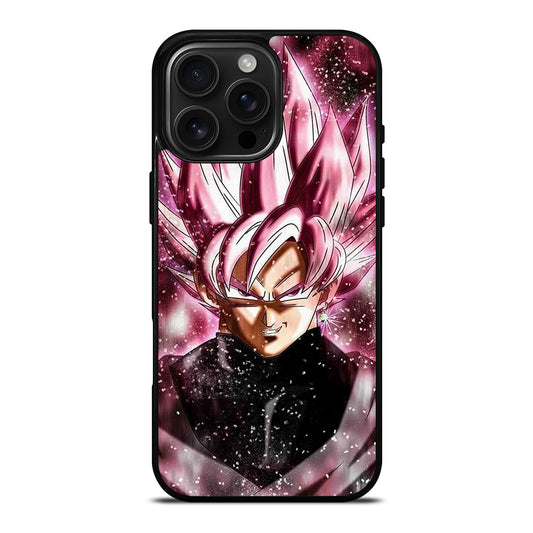 BLACK GOKU ROSE DRAGON BALL iPhone Case Cover