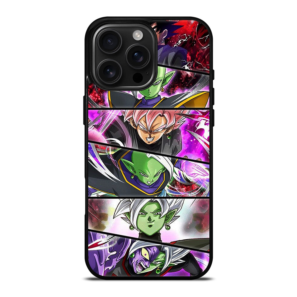 BLACK GOKU X ZAMASU DRAGON BALL iPhone Case Cover