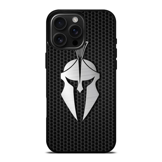 BLACK KRYPTEK NOMAD METAL lOGO iPhone Case Cover