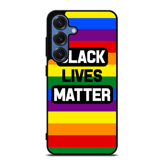 BLACK LIVES MATTER RAINBOW Samsung Galaxy Case Cover