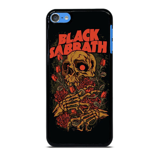 BLACK SABBATH SKULL ROSE LOGO iPod Touch Case Cover