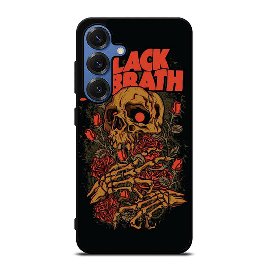 BLACK SABBATH SKULL ROSE LOGO Samsung Galaxy Case Cover