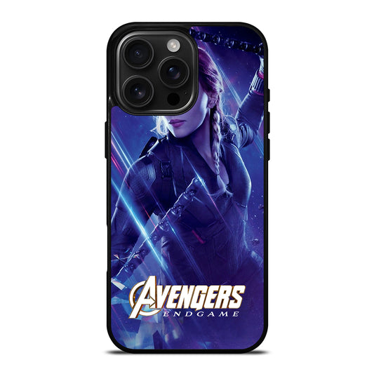 BLACK WIDOW AVENGERS ENDGAME iPhone Case Cover