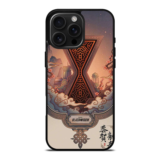 BLACK WIDOW LOGO ETERNAL iPhone Case Cover