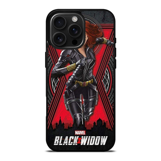 BLACK WIDOW MARVEL HERO iPhone Case Cover
