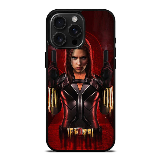 BLACK WIDOW SUPERHERO iPhone Case Cover