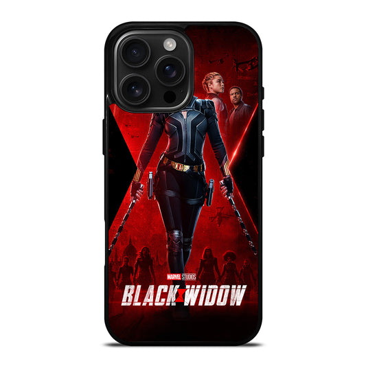 BLACK WIDOW SUPERHERO MARVEL 1 iPhone Case Cover