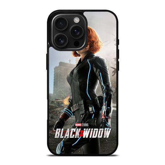 BLACK WIDOW SUPERHERO MARVEL 3 iPhone Case Cover