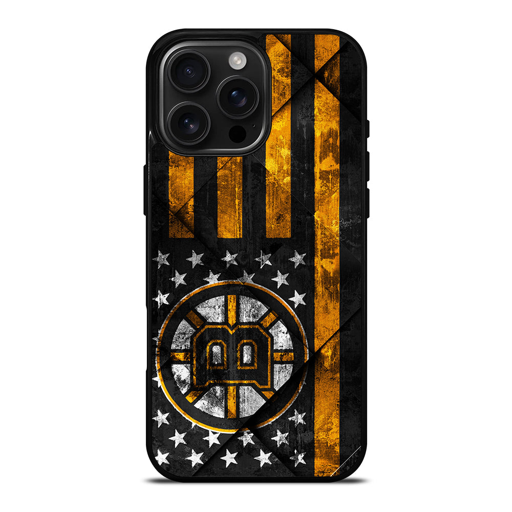BOSTON BRUINS BLACK AND GOLD iPhone Case Cover
