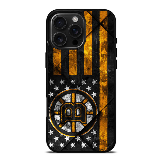 BOSTON BRUINS BLACK AND GOLD iPhone Case Cover