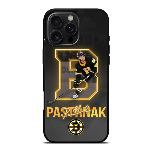 BOSTON BRUINS DAVID PASTRNAK SIGNATURE iPhone Case Cover