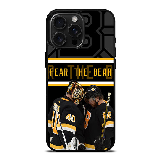 BOSTON BRUINS FEAR THE BEAR iPhone Case Cover