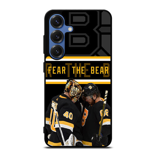 BOSTON BRUINS FEAR THE BEAR Samsung Galaxy Case Cover