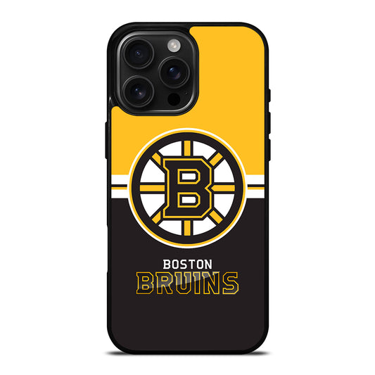 BOSTON BRUINS NHL LOGO 3 iPhone Case Cover
