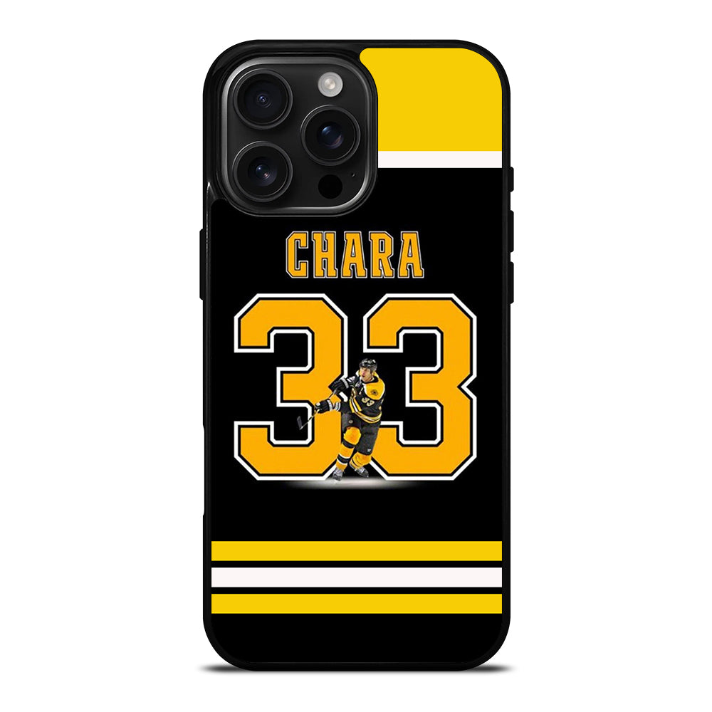BOSTON BRUINS ZDENO CHARA 33 iPhone Case Cover