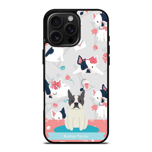 BOSTON TERRIER DOG 1 iPhone Case Cover