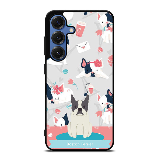 BOSTON TERRIER DOG 1 Samsung Galaxy Case Cover