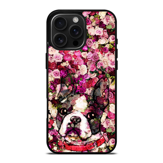 BOSTON TERRIER DOG 2 iPhone Case Cover