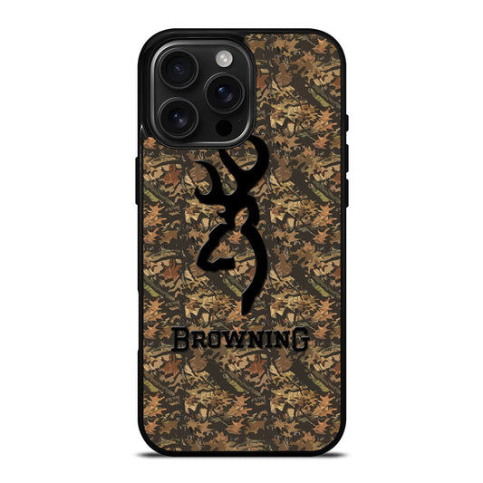 BROWNING DEER CAMO LOGO iPhone Case Cover
