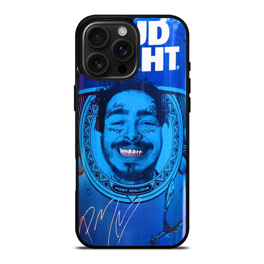 BUD LIGHT BEER POST MALONE iPhone Case Cover