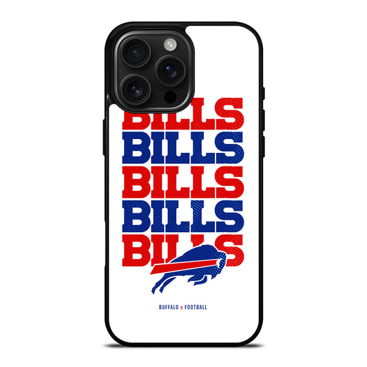 BUFFALO BILLS X FOOTBALL iPhone Case Cover