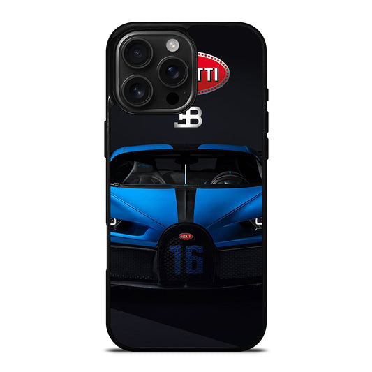 BUGATTI BLUE CAR iPhone Case Cover