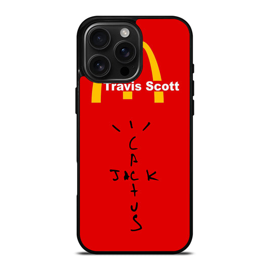 CACTUS JACK TRAVIS SCOTT MCDONALDS LOGO iPhone Case Cover