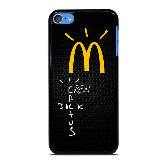 CACTUS JACK TRAVIS SCOTT MCDONALD'S METAL LOGO iPod Touch Case Cover