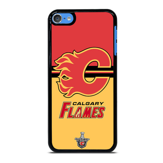 CALGARY FLAMES HOCKEY TEAM 3 iPod Touch Case Cover
