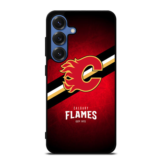 CALGARY FLAMES ICON 1 Samsung Galaxy Case Cover