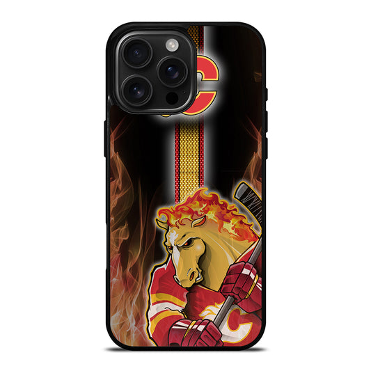CALGARY FLAMES MASCOT iPhone Case Cover
