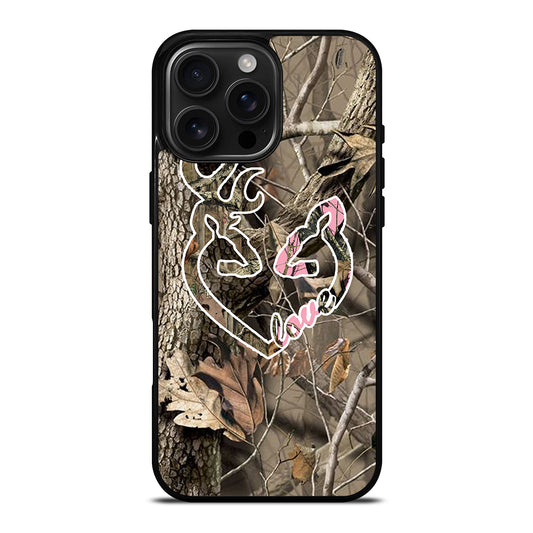 CAMO LOVE BROWNING iPhone Case Cover