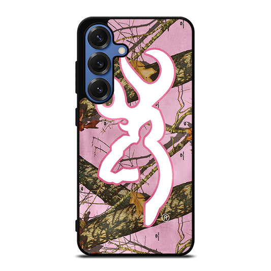 CAMO PINK BROWNING Samsung Galaxy Case Cover