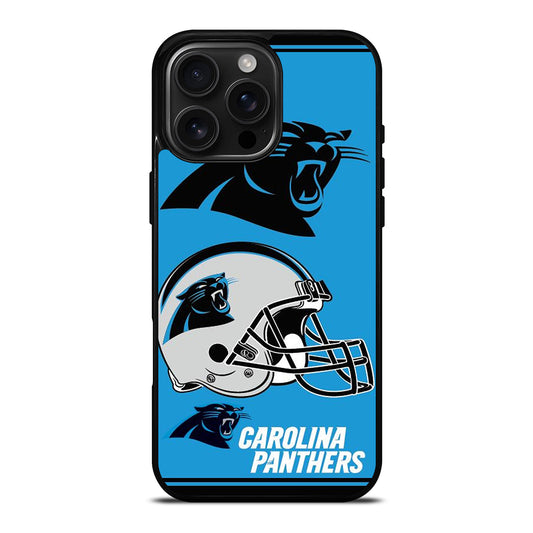 CAROLINA PANTHERS LOGO COLLAGE iPhone Case Cover