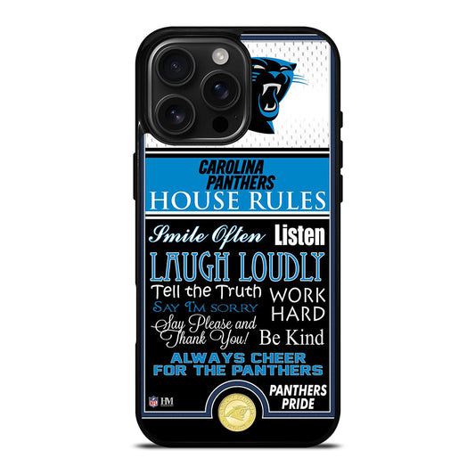 CAROLINA PANTHERS PRIDE iPhone Case Cover