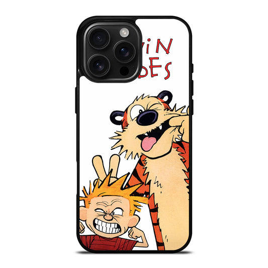 CARTOON CALVIN AND HOBES  iPhone Case Cover