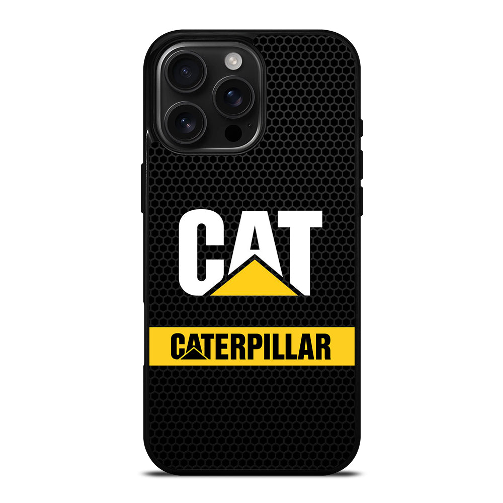 CAT CATERPILLAR METAL LOGO iPhone Case Cover