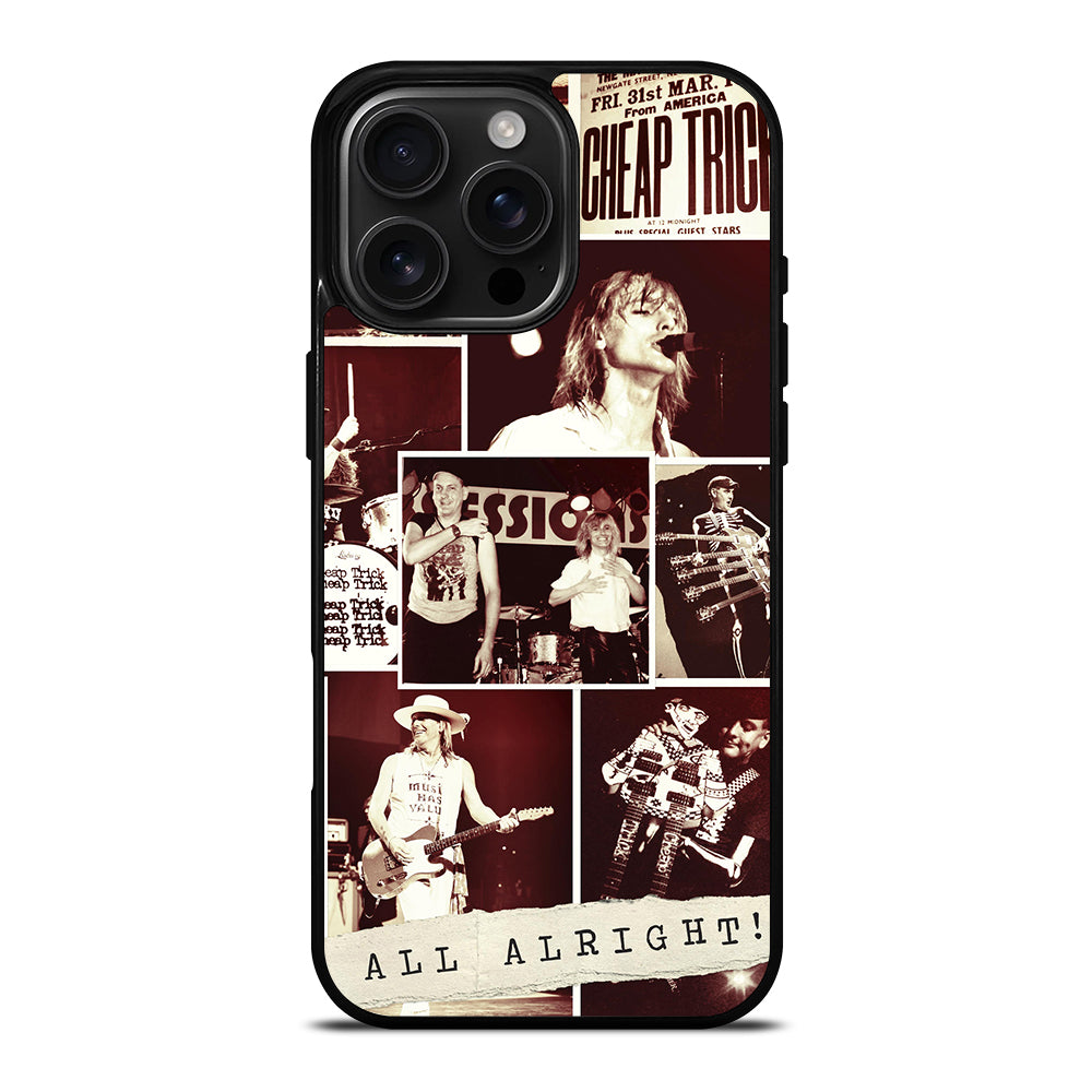CHEAP TRICK BAND COLLAGE iPhone Case Cover